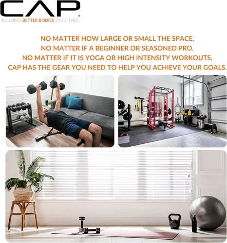 Vista 8 de CAP Barbell Premium Leather Weightlifting Belt – Heavy-Duty Support for Squats, Deadlifts, and Core Stability