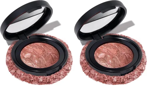 Vista 30 de LAURA GELLER NEW YORK Edición limitada Baked Blush-n-Brighten Marbleized Blush - Skyline Sunset - Color rosa para mejillas