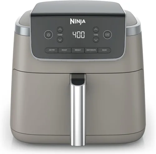Vista 20 de Ninja Freidora de aire 4 en 1 Pro: freír al aire, asar, recalentar, deshidratar Capacidad de 5QT, cabe hasta 4 libras de papas fritas