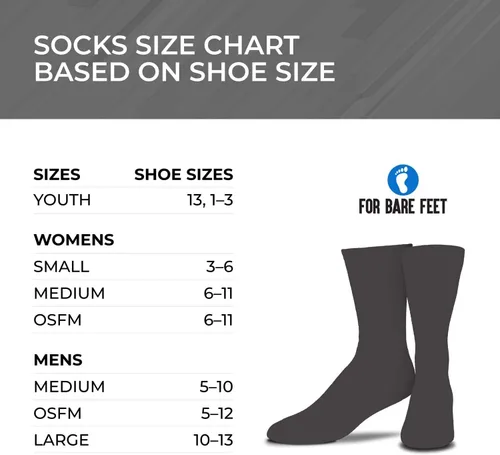 Vista 6 de For Bare Feet NFL Adult Curve Socks - Game Day Apparel - Machine Washable - Warm & Cold Weather - Comfort and Style for Men