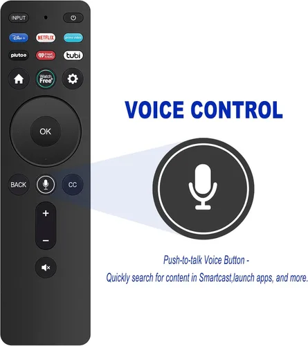 Vista 2 de ALLIMITY XRT260 Replacement Voice Remote Control fit for Vizio V-Series and M-Series 4K HDR Smart TV with Shortcut App Keys Disney+ Netflix
