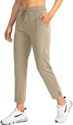 Soothfeel Pantalones de golf para mujer con 4 bolsillos, elásticos 78, pantalones deportivos de trabajo para mujer