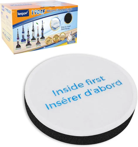 Vista 10 de KEEPOW Filtros de vacío para Eureka, filtros de vacío de velocidad de potencia de repuesto para aspiradora vertical sin bolsa Eureka NEU182A