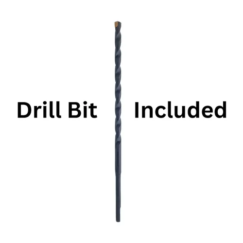 Vista 2 de BCP Fasteners Tornillos para hormigón de 3/16 pulgadas x 1-1/4 pulgadas, paquete de 100 con broca para una fácil instalación, anclajes de hormigón