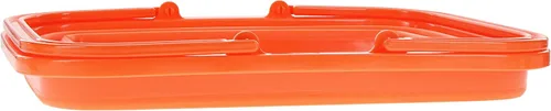 Vista 2 de UST flexware fregadero, 2.25 gallones, color naranja.