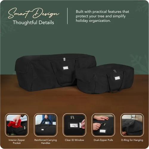 Vista 4 de Covermates Keepsakes - Correas de sujeción para árbol de Navidad (2 unidades, 56 pulgadas de largo)