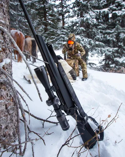 Vista 6 de Maven RS.1-2.5 - Alcance de rifle de caza FFP de 15X44 mm (negro, SHR-W (MOA))