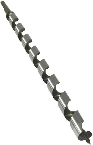 Vista 3 de Greenlee 66PT-1 - Broca para uñas con punta de tornillo de autoalimentación, 1 broca de acero de 18 pulgadas con vástago hexagonal de 7/16 pulgadas
