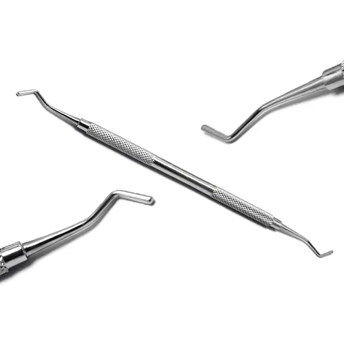 Vista 17 de MEDSPO Taponador de llenado compuesto profesional de sondas dentales William Who Explorer Root Pulp Canal Spreader Scaler Removedor de sarro