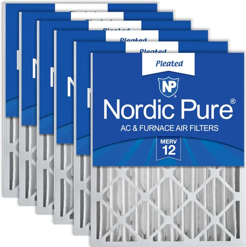 Vista 45 de Nordic Pure Filtro de aire plisado MERV 7 de 12 x 24 x 4 (tamaño real: 11 1/2 x 23 3/8 x 3 5/8)