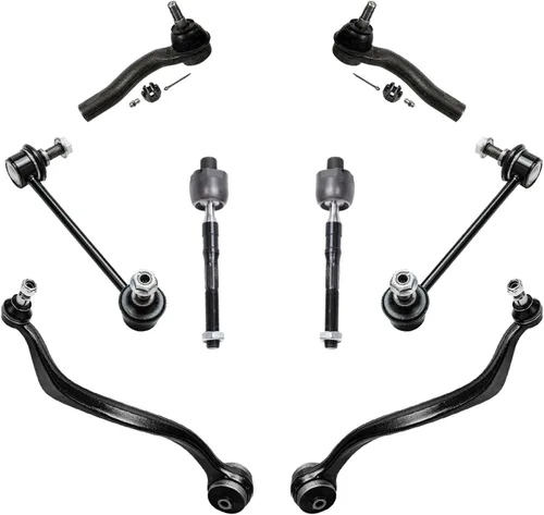 Vista 116 de Detroit Axle - Kit de brazos de control de extremo de 8 piezas para Toyota 2001-2003 Highlander 2002-2003 Camry Lexus ES300, 2 brazos de control