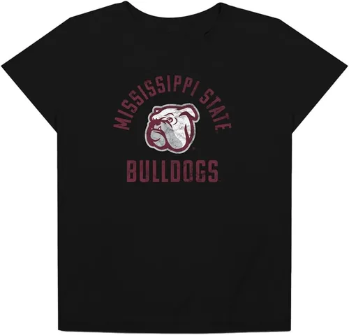 Vista 228 de Colección oficial de camisetas sueltas con logotipo desgastado grande universitario para mujer, jaspeado atlético