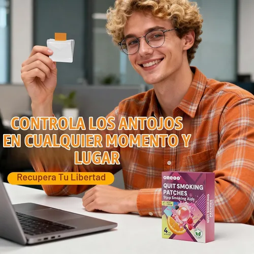 Vista 3 de Tiras orales de nicotina, tiras de absorción rápida para dejar de fumar de 4 mg, 30 unidades de ayuda para dejar de fumar con programa de apoyo