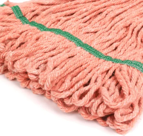 Vista 7 de Matthew Cleaning - Cabezal de trapeador de alta resistencia para limpieza general y de suelos, repuesto de cabezal de hilo de algodón azul