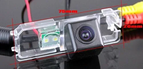 Vista 5 de Para Volkswagen VW EOS 2006 ~ 2009 Cámara de visión trasera del coche Cámara de retroceso/enchufe directamente