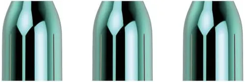 Lstyle Dart Flight Accessory: Champagne Ring Premium Metal - for All PRO Dart Flights