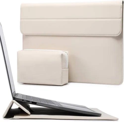 Vista 26 de HYZUO Funda para laptop de 13 pulgadas con soporte para MacBook Air 13 M4 M3 M2 M1 2025-2018, MacBook Pro 13 M2 M1 2025-2016, iPad Pro/Air de 13