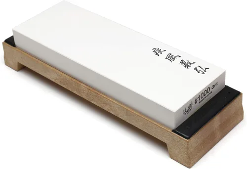 Vista 8 de Yoshihiro Afilador de cuchillos japonés Toishi de grado profesional (grano 400)