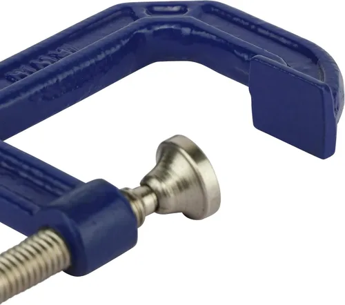 Vista 3 de IRWIN Tools 2025101 - Abrazadera en C QUICK GRIP, de 1 1/2 pulgadas, profundidad de garganta de 1 1/2 pulgadas
