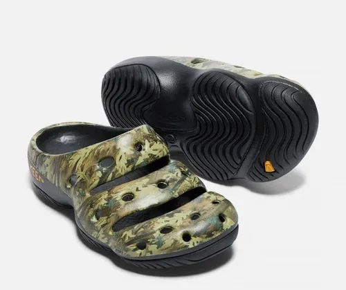 Vista 11 de KEEN Yogui Arts - Pantuflas para hombre, verde (camo green)