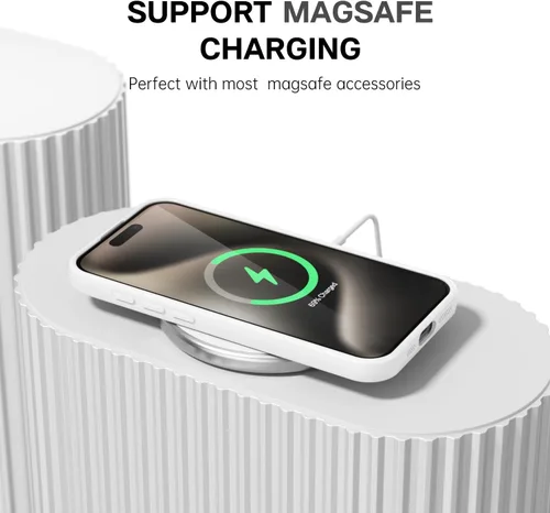 Vista 402 de Svanove para iPhone 7 Plus/ 8 Plus, funda de silicona, de goma suave brillante y gel de jey lindo, funda protectora de plástico simple y lisa