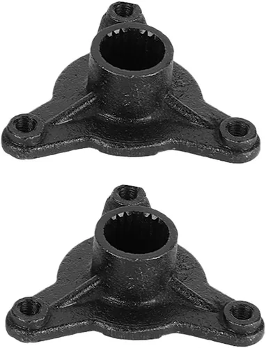 Vista 8 de Yctze Par de bujes de eje de rueda trasera, 3.071 in 23T Spline 3 Stud eje de rueda trasera Hub apto para ATV507 ATV516F ATV517F ATV Go Kart para go