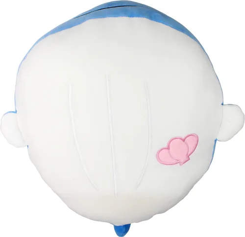 Vista 5 de Muy suave ballena azul tiburón abrazar almohada de peluche muñeca pez peluche animales de peluche 17 pulgadas