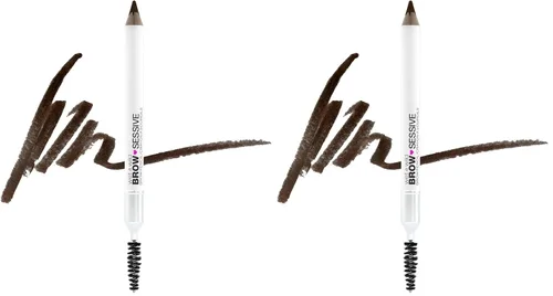 Vista 28 de wet n wild Brow-Sessive Lápiz de Cejas, Brocha Spoolie de Doble Punta Ultra-Precisa para Modelado Perfecto Construible y Mezclable, Tonos Naturales