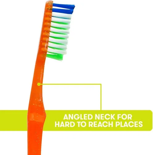 Vista 6 de Reach Crystal Clean - Cepillo de dientes con cerdas firmes, 1 unidad, paquete de 6