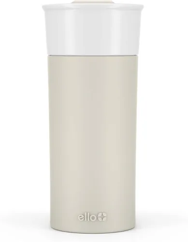 Vista 8 de Termo de viaje Ogden de Ello, de cerámica sin BPA, con tapa, 16 oz
