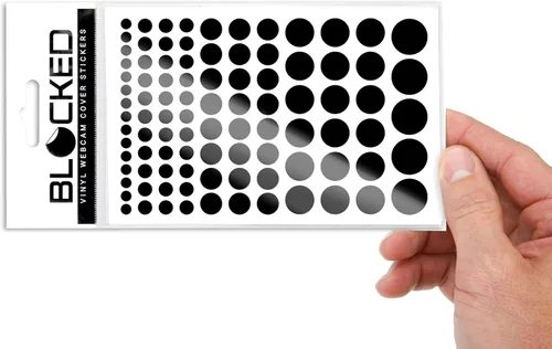 Vista 13 de BLOCKED Fundas Vinilo para Cámara Web/Cámara Apilables 456 Adhesivos para Cámara Web Reutilizables de Baja Adhesión Variedades de Acabados