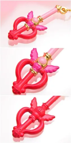 Vista 2 de Sailor Moon Swing Mascot llavero de metal ~ kaleidomoon Alcance