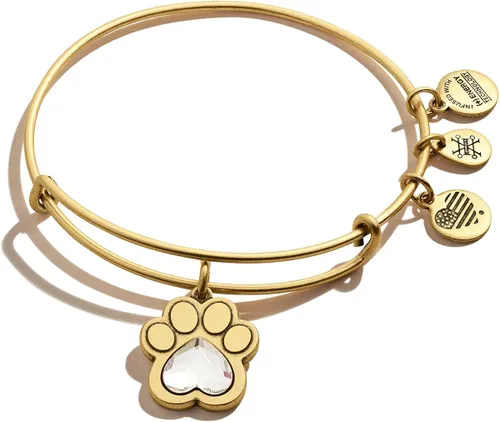 Brazalete huellas de amor EWB, caridad por el diseño de Alex and Ani