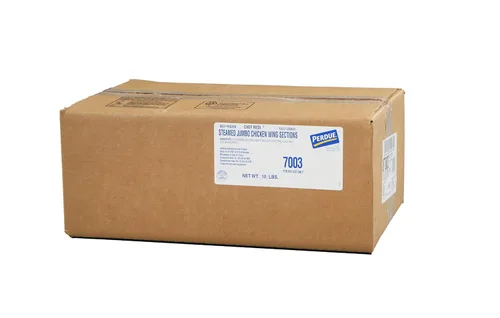 Vista 3 de Perdue - Alitas de pollo al vapor Jumbo de Chef Redi de 5 libras, 2 por caja.