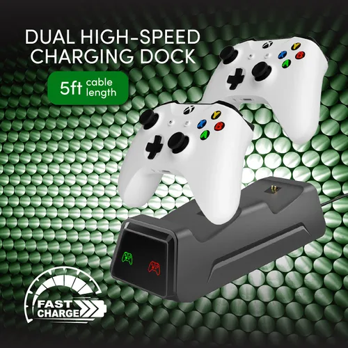 Vista 2 de Talkworks Dual Controller Charging Dock Station Compatible with Xbox Series X (Controllers Not Included) - Xbox Series X