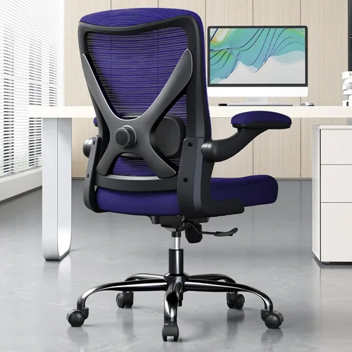 Vista 12 de Ergalithic Silla ergonómica de oficina – Sillas de escritorio de computadora en forma de X cómodas, silla de juegos de malla con respaldo alto
