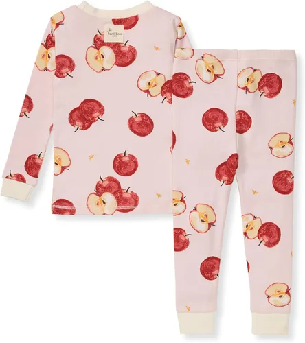 Vista 2 de Burt's Bees Baby - Pijama para bebé niña, con camiseta y pantalón, conjunto de 2 piezas, 100 % algodón orgánico