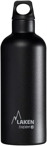 Vista 32 de Laken Thermo Futura - Botella de agua de acero inoxidable aislada al vacío, boca estrecha, 12-25 onzas Negro