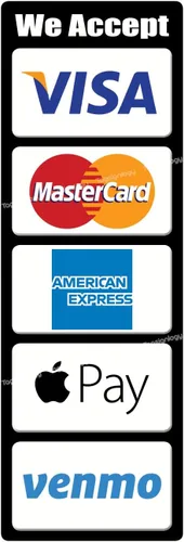 Vista 9 de Aceptamos tarjetas de crédito, pago móvil y servicio de pago sin contacto, letrero de cajero POS, calcomanías impermeables compatibles con Visa
