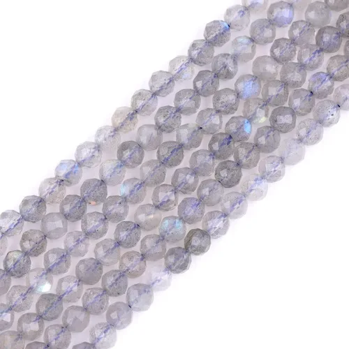 Vista 82 de GEM-Inside Cuentas espaciadoras redondas facetadas de gemas de lapislázuli azul natural semipreciosas de 2mm para hacer joyas 15