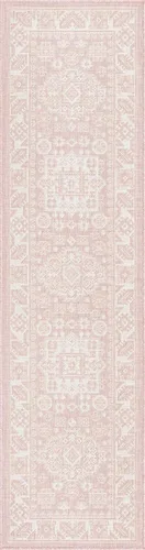 Vista 328 de Unique Loom Outdoor Aztec Collection Alfombra de área, Chalca (7 pies 10 pulgadas, cuadrada, azul/marfil)