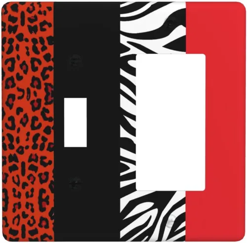 Vista 90 de Arte Moderno Abstracto de Lujo Turquesa Oscuro Verde Azulado Azul Gris Patrón Texturizado de Mármol 1 Gang Interruptor de Luz de Palanca Simple