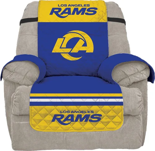Vista 24 de Pegasus Sports NFL Protector Reversible para Muebles Reclinable Unisex con Correas Elásticas, 80 por 65 pulgadas