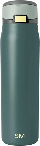 Vista 64 de Simple Modern Mesa Loop - Botella de agua con popote y asa cubiertos, botellas de acero inoxidable aisladas de 24 onzas aptas para portavasos
