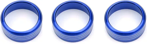 Vista 40 de Para Subaru - Cubierta de perilla de CA, accesorio para interruptor de consola central, botón de control de volumen, ajuste de anillo compatible