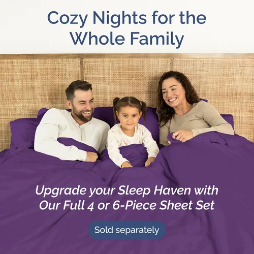 Vista 337 de Sábana encimera de bolsillo profundo, más suave que el algodón egipcio, 1 sábana encimera para colchón tamaño Queen