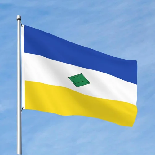 Vista 2 de Flag of Muzo (Boyacá) Flag 4x6 FT Double Sided Outdoor Flags Banners Durable Patio Indoor Decorative Flags Home Party Funny Flags 4by6 Flags
