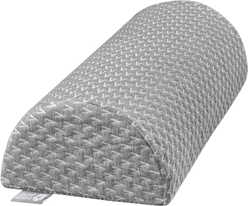 Vista 5 de 5 STARS UNITED Almohada de rodilla para dormir de espalda – Funda refrescante – Cojín de espuma viscoelástica para aliviar el dolor de ciática