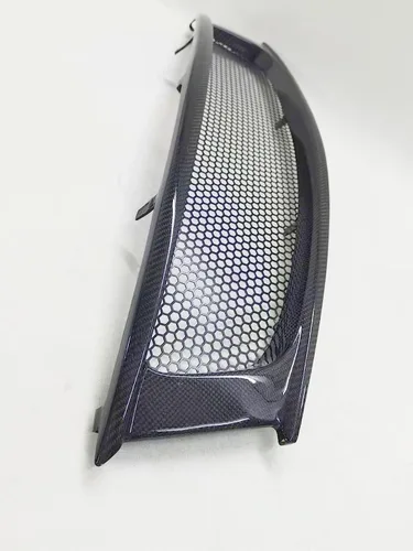 Vista 4 de Rejilla de malla frontal de fibra de carbono para Infiniti G37 08-13 Coupé 2008-2013