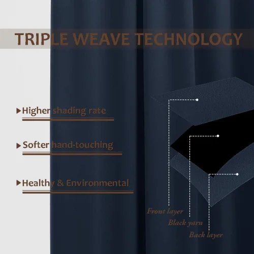 Vista 261 de NICETOWN - Divisor de habitación, cortina opaca divisora de habitación con función de aislamiento térmico, panel para puerta corredera o patio